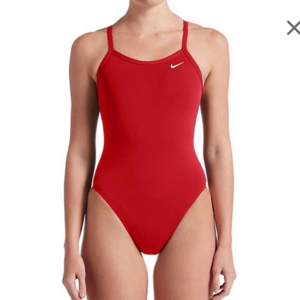 Nike HydraStrong Solid Racerback 1-Piece Swimsuit